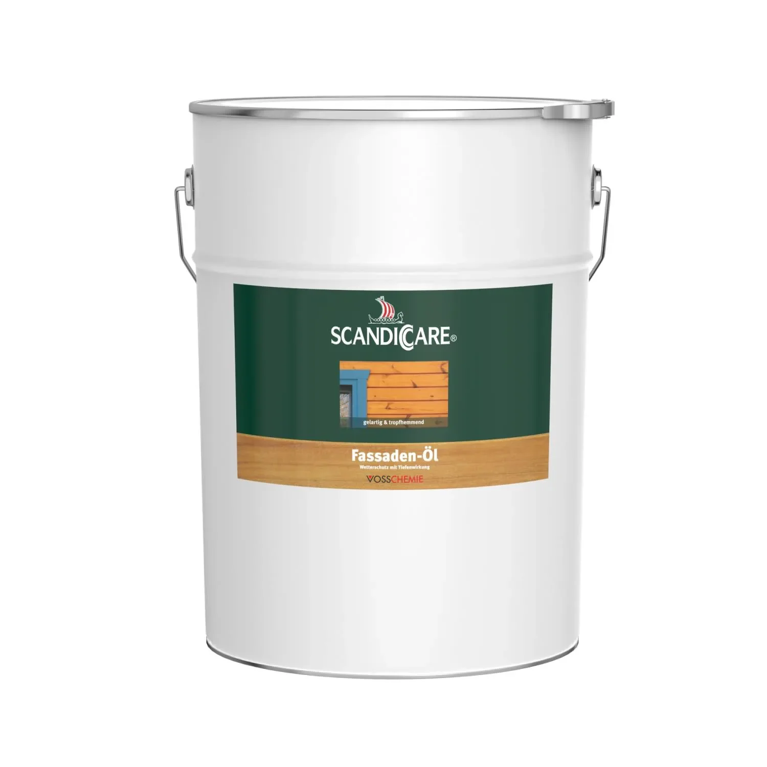 "Exterior Wood Oil 10 Liter, Clear Facade Oil, Wood Preservative, Facade Oil image"