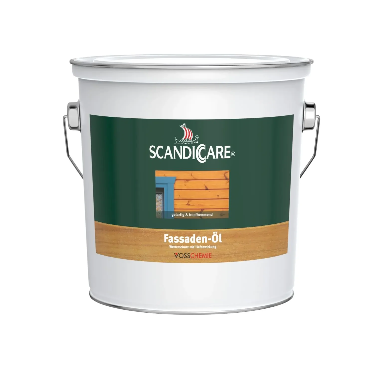 "Exterior Wood Oil 3 Liter, Clear Facade Oil, Wood Facade Oil image"