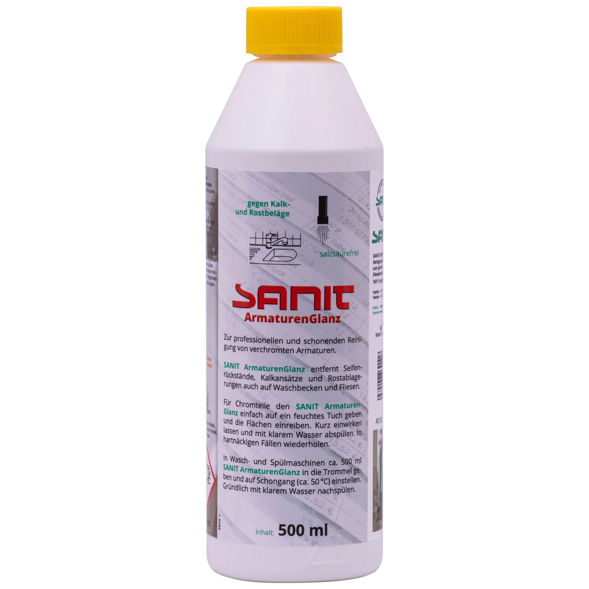 "Faucet Cleaner 500 ml, Bathroom Faucet Cleaner, Fixture Cleaner image"