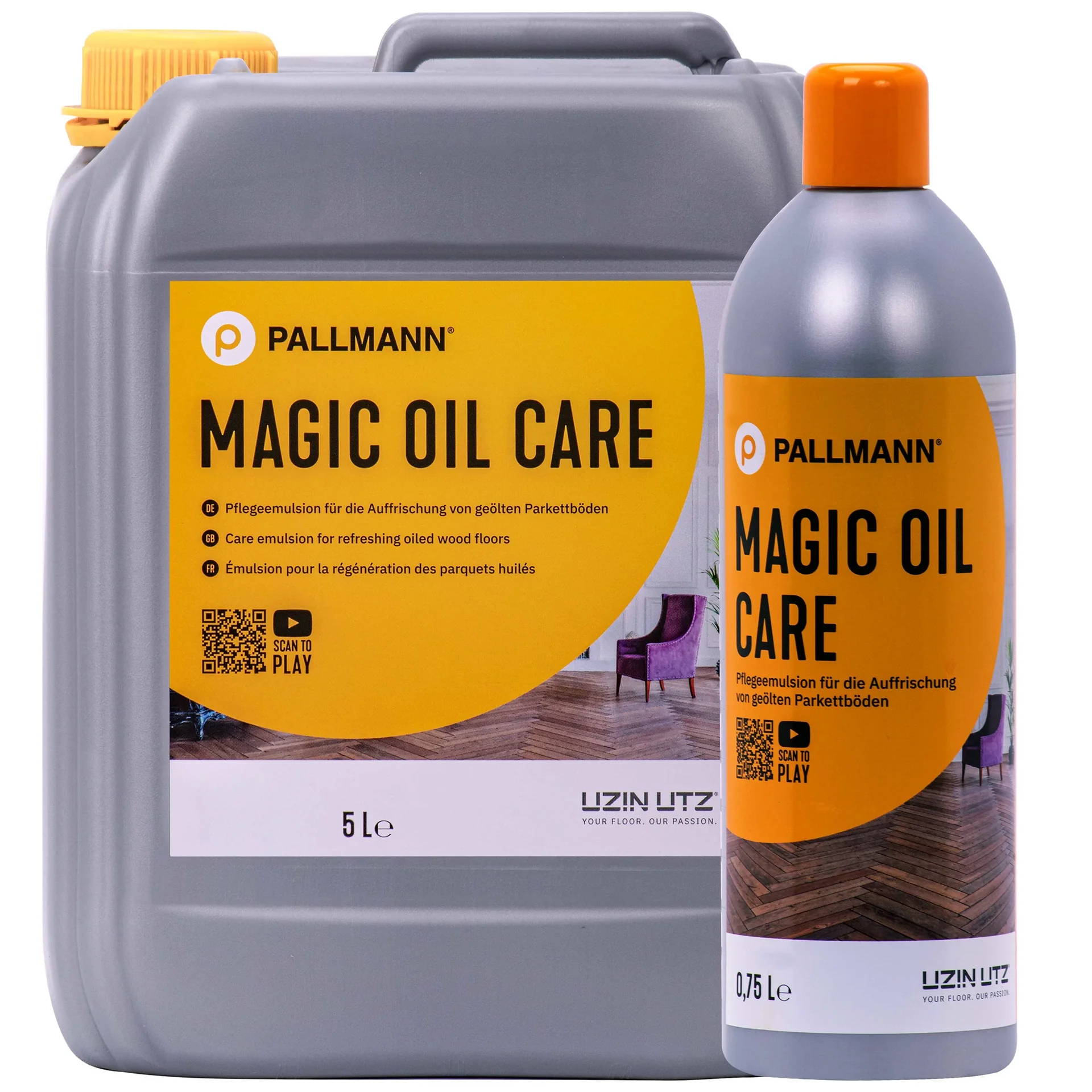 "Wood Floor Cleaner, Oil Wax Floor Refresher, Wood Floor Care image"