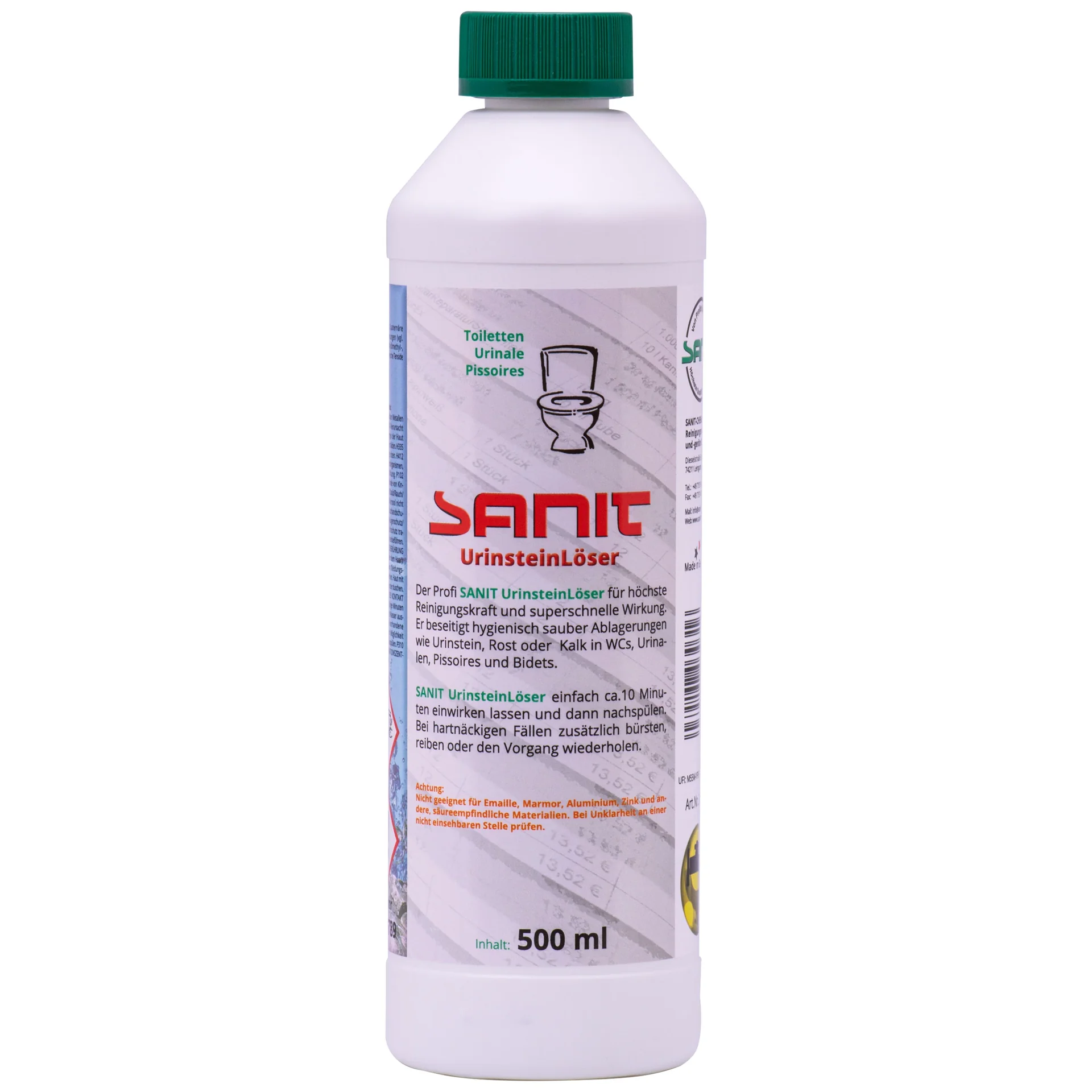 "Urine Stain Remover, Toilet Bowl Cleaner, 500 ml, Toilet Stain Remover, Limescale Remover image"