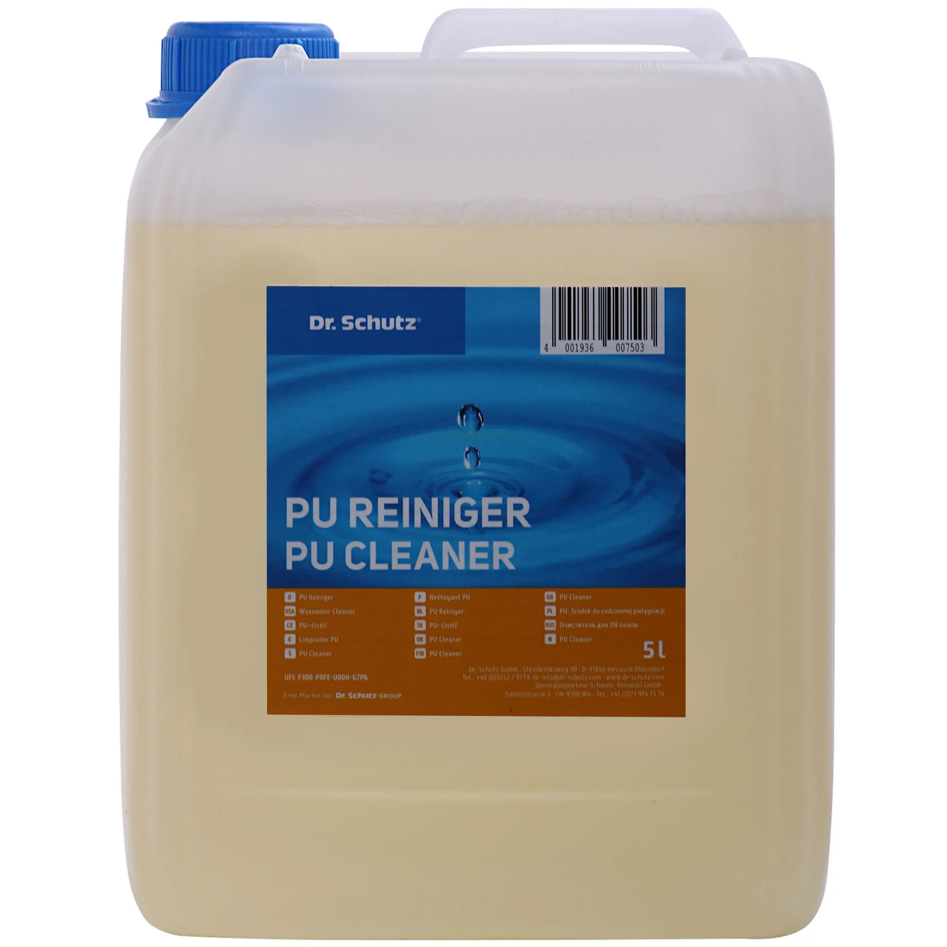 "PU Cleaner 5 Liter, Floor Cleaner, Hard Floor Cleaner, for 5000m² image"