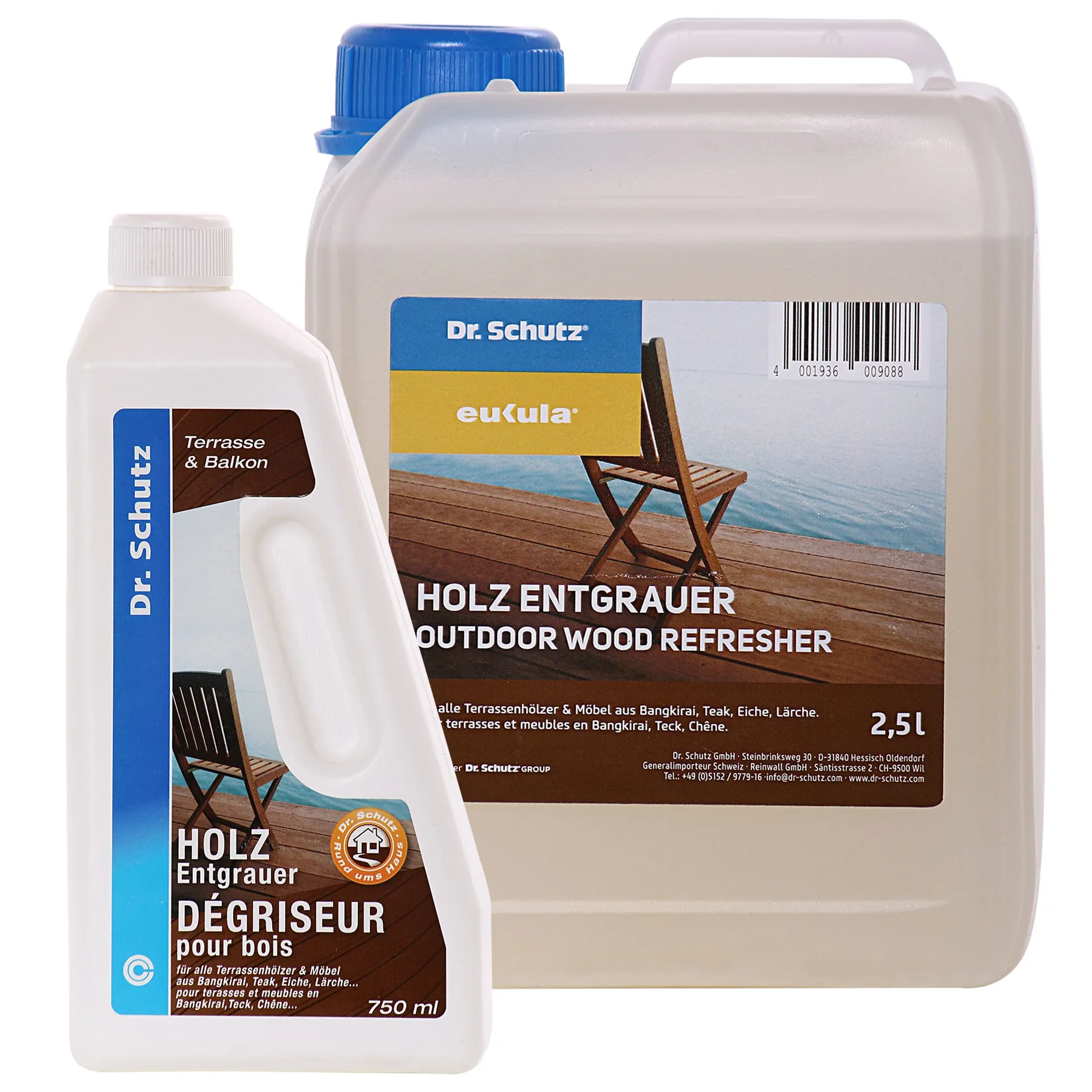"Wood Restorer, Wood Brightener, Wood Cleaner, Exterior Wood Cleaner, Deck Brightener image"