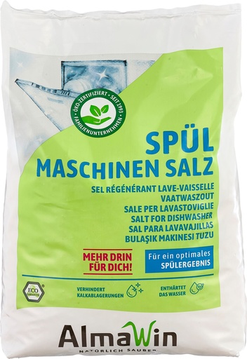 "Dishwasher salt 2 kg, Dishwashing salt, Dish salt image"