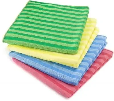 "Cleaning cloths, microfiber cleaning cloths, 40 x 40 cm, lint free cleaning cloths image"