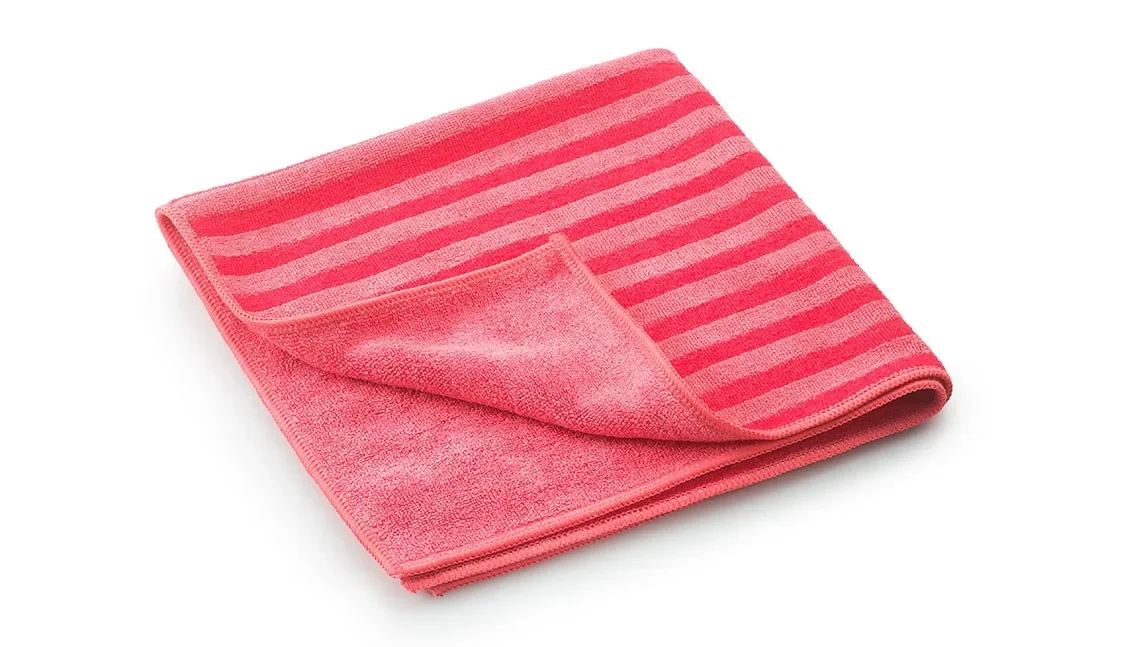 "Cleaning Cloths, Microfiber Cleaning Cloths, Red Cleaning Cloths, 40 x 40cm, 10 Stück Packung image"