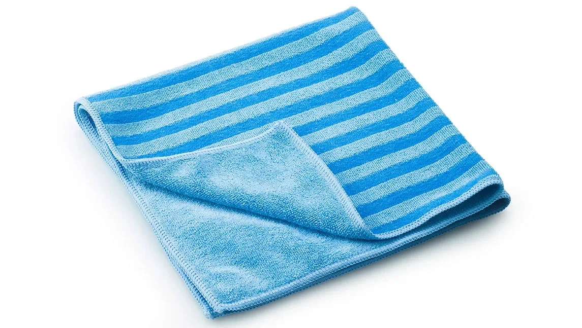 "Cleaning cloths, Microfiber cloths, 10 pack, blue, 40 x 40 cm, cleaning rags image"