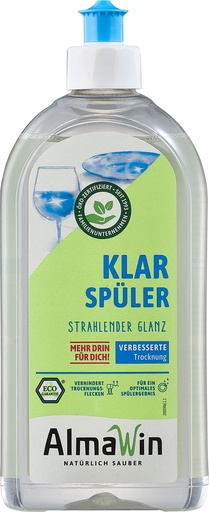 "Dishwasher Rinse Aid 500 ml, Natural Rinse Aid, Eco Friendly image"