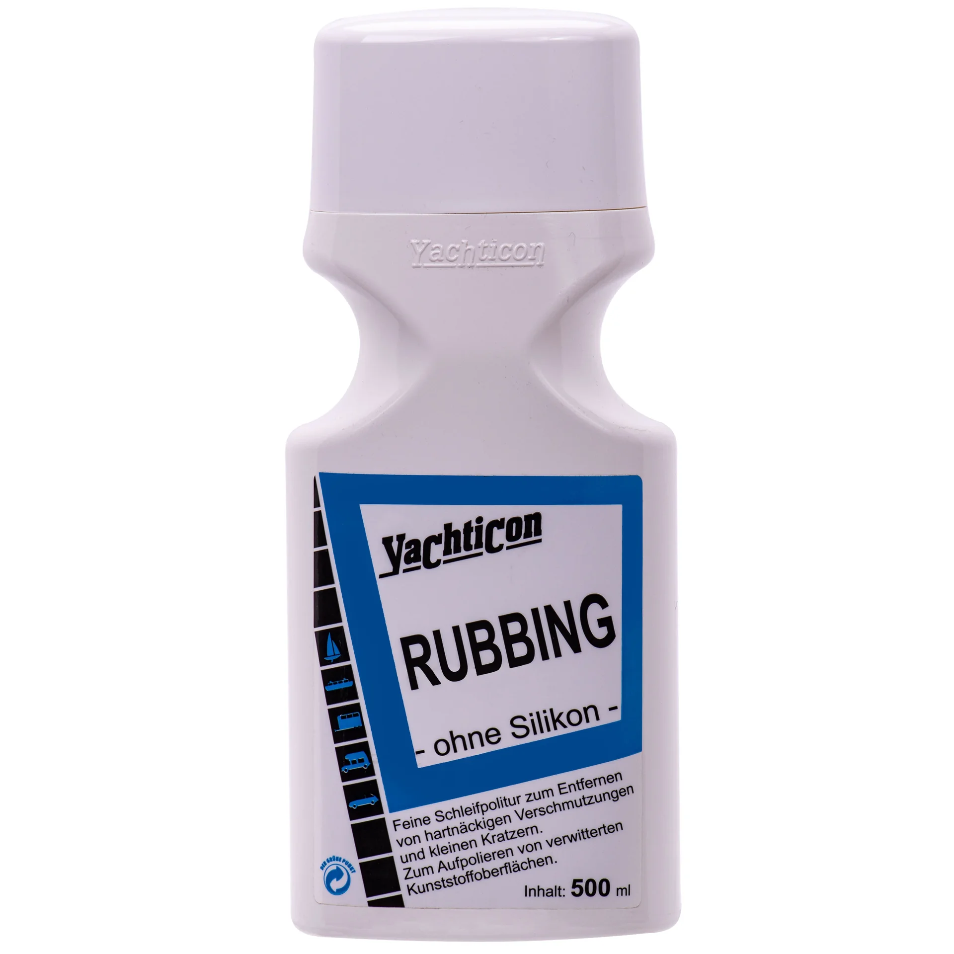 "Boat rubbing compound 500ml, marine rubbing compound, boat polish, silicone free image"
