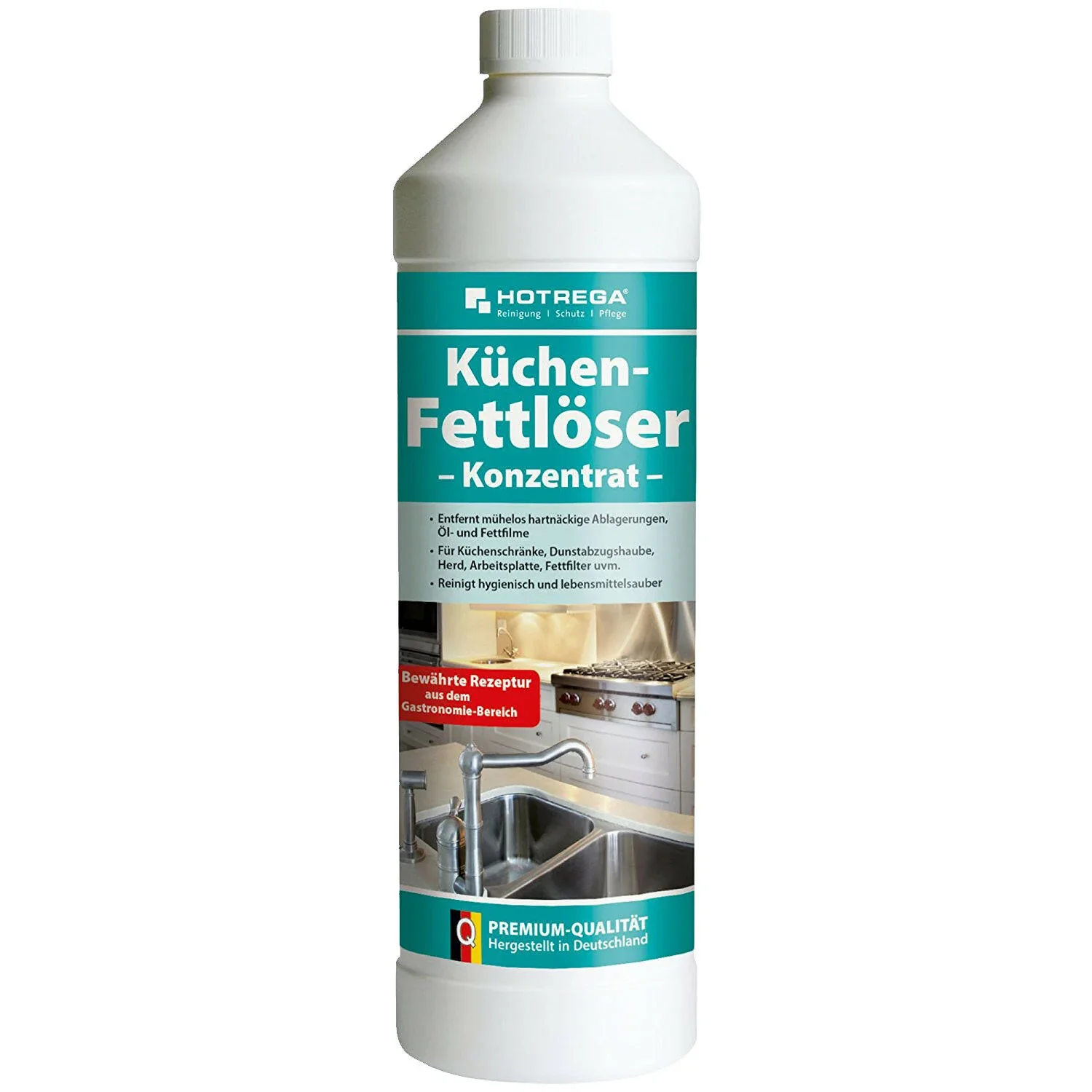 "Kitchen degreaser 1 Liter, concentrated degreaser, grease remover image"