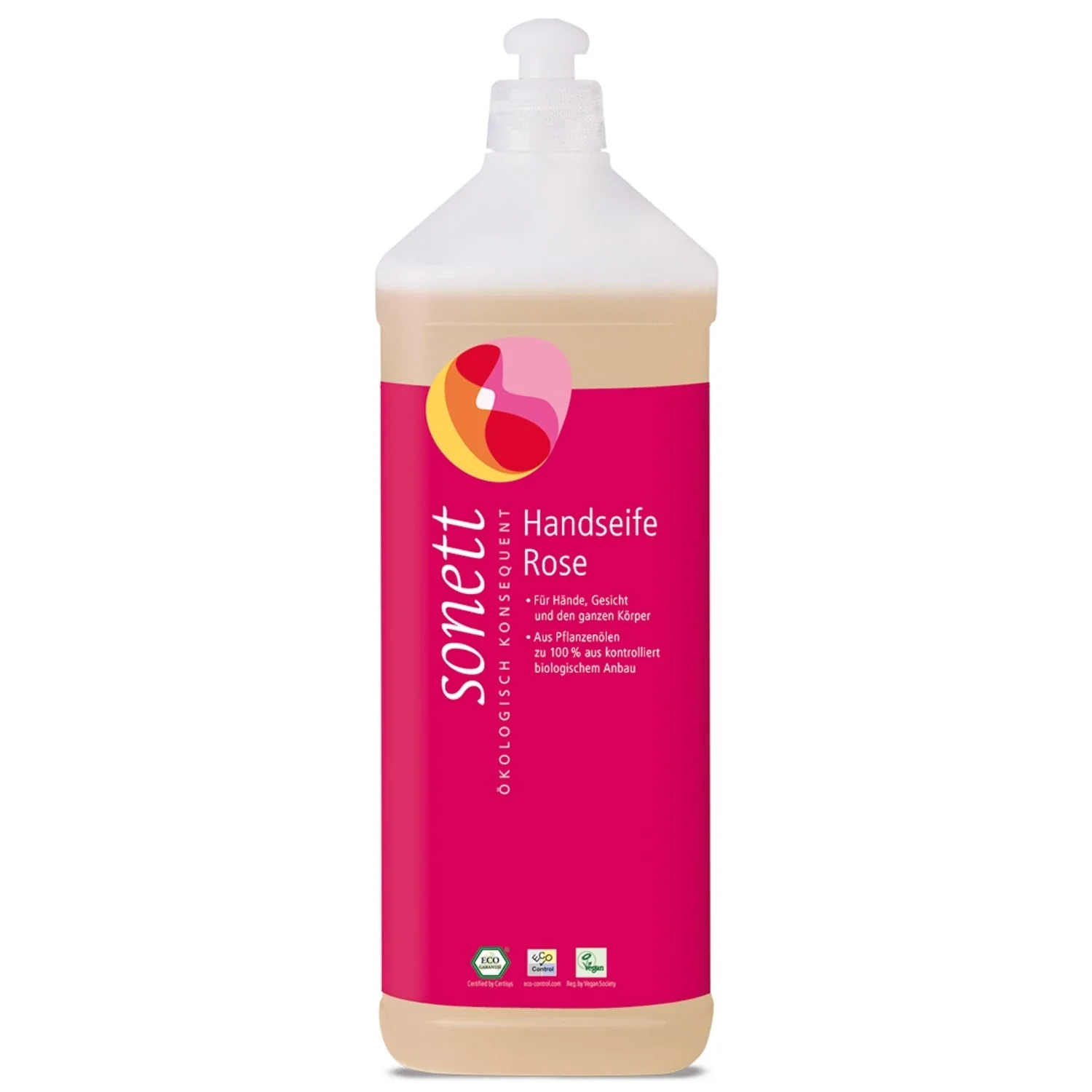 "Hand Soap Refill 1 Liter, Rose Hand Soap, Natural Liquid Hand Soap Refill image"