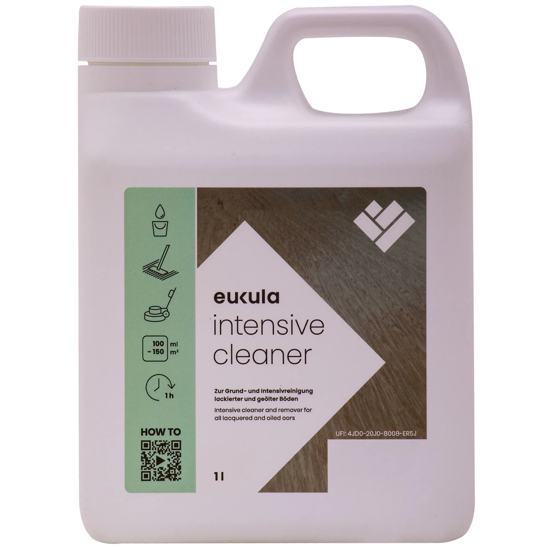 "Wood Floor Cleaner, Intensive Floor Cleaner 1 Liter, Deep Floor Cleaner image"