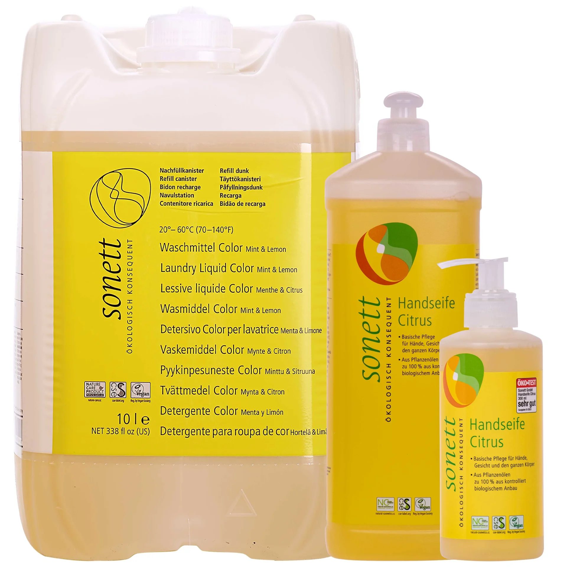 "Citrus Hand Soap, Natural Hand Soap, Organic Liquid Hand Soap, Refill image"