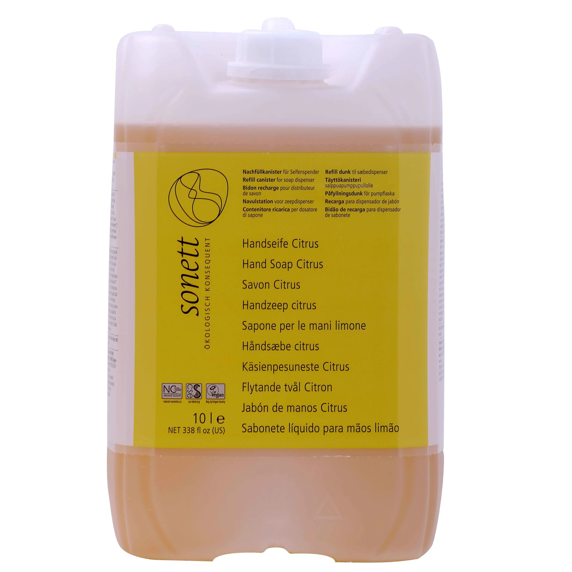 "Liquid Hand Soap 10 Liter, Citrus Hand Soap, Natural Hand Soap image"