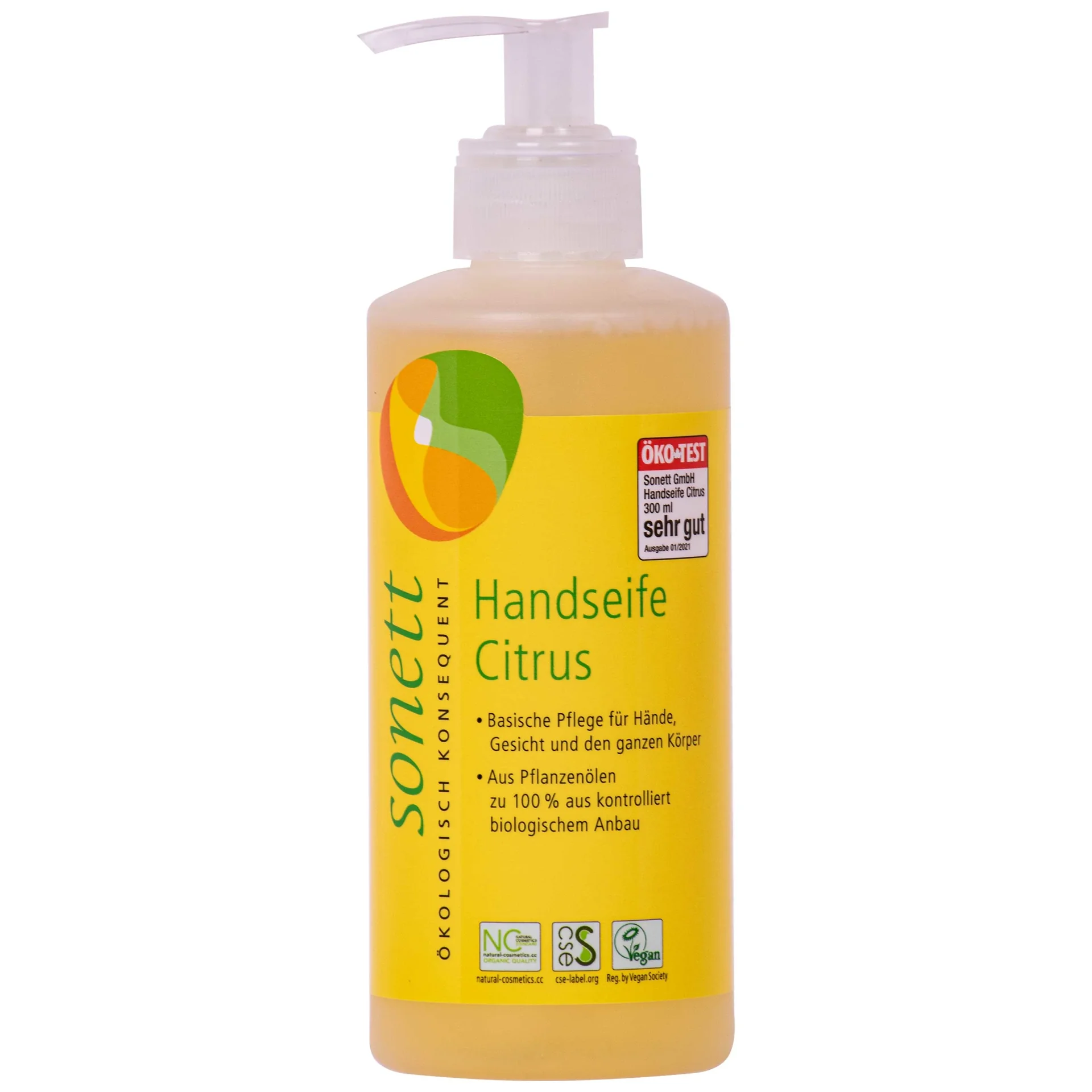 "Hand Soap, Liquid Hand Soap, Citrus, 300ml Dispenser, Natural Hand Soap image"