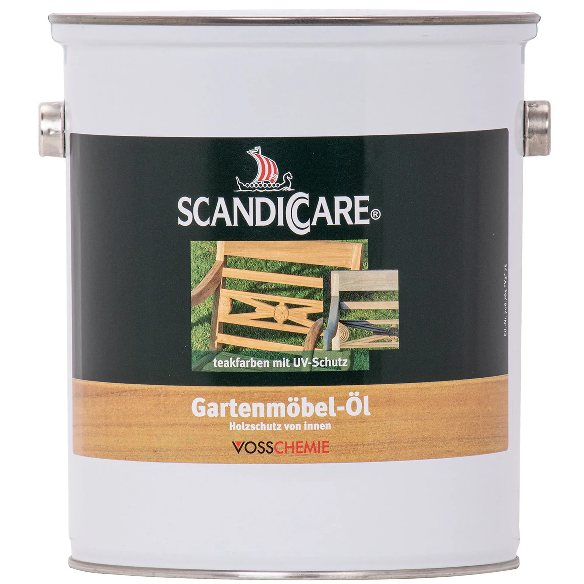 "Garden Furniture Oil 3 Liter, UV Protection Oil, Wood Furniture Oil image"