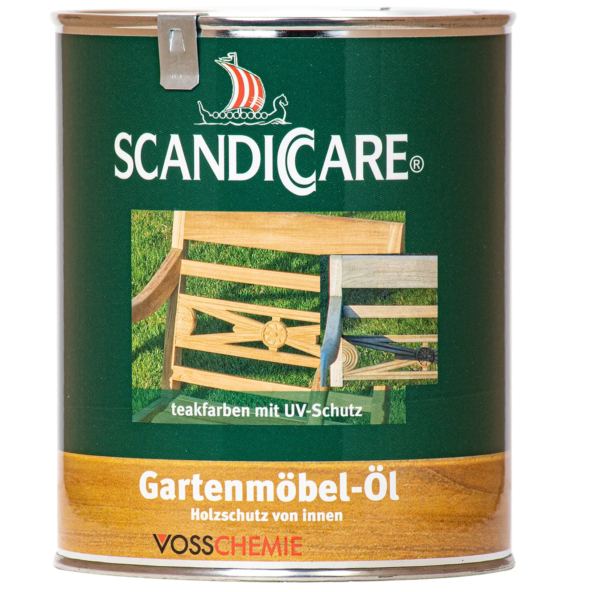"Garden Furniture Oil 1 Liter, UV Protection Wood Finish, Outdoor Furniture Oil image"