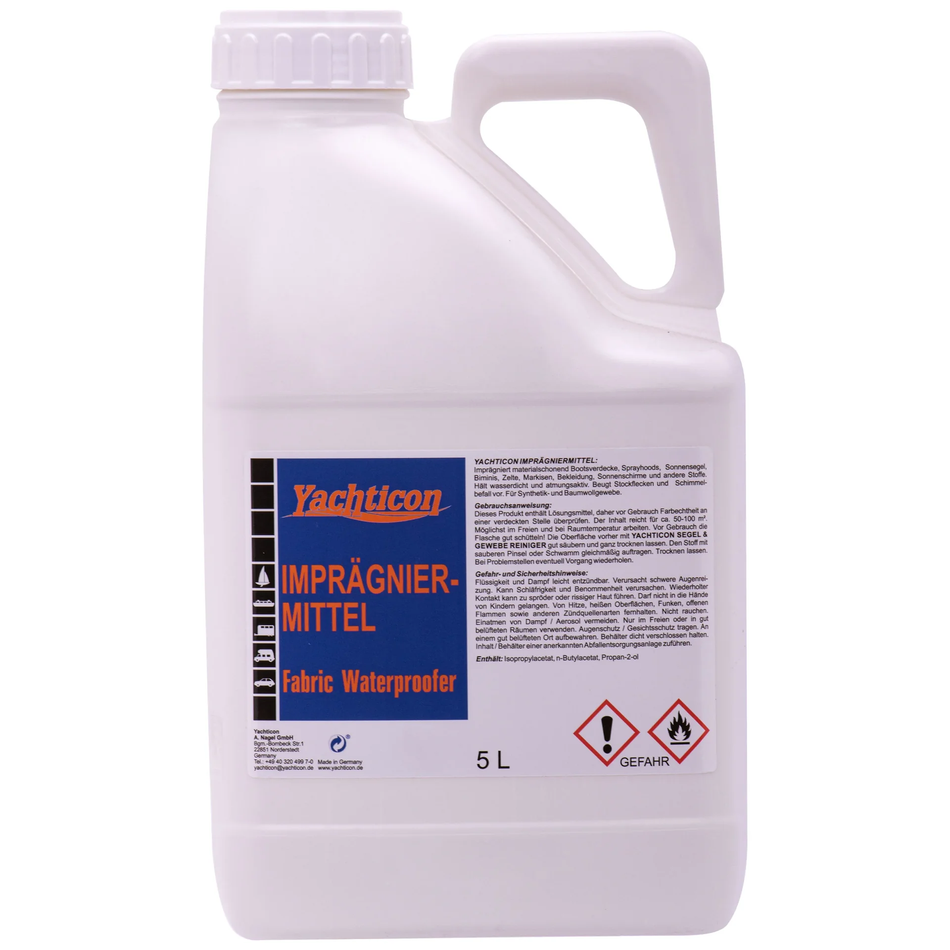 "Fabric Waterproofing Spray 5 Liter, Fabric Water Repellent, Canvas Waterproofing image"