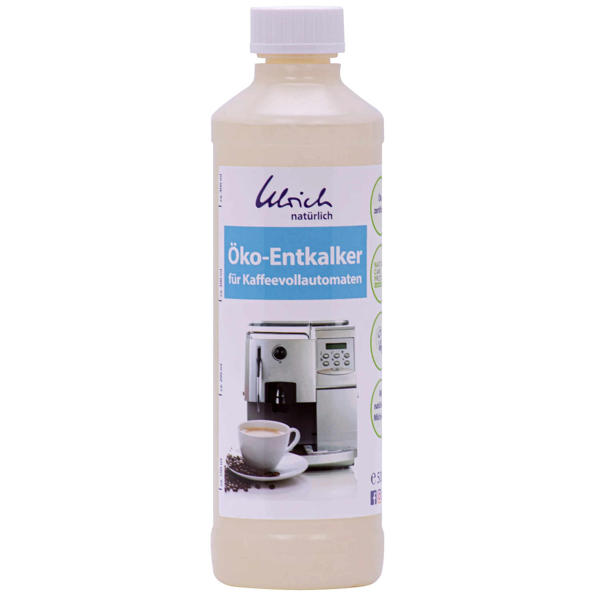 "Coffee Machine Descaler, 500 ml, Eco Descaler, Natural Descaler image"