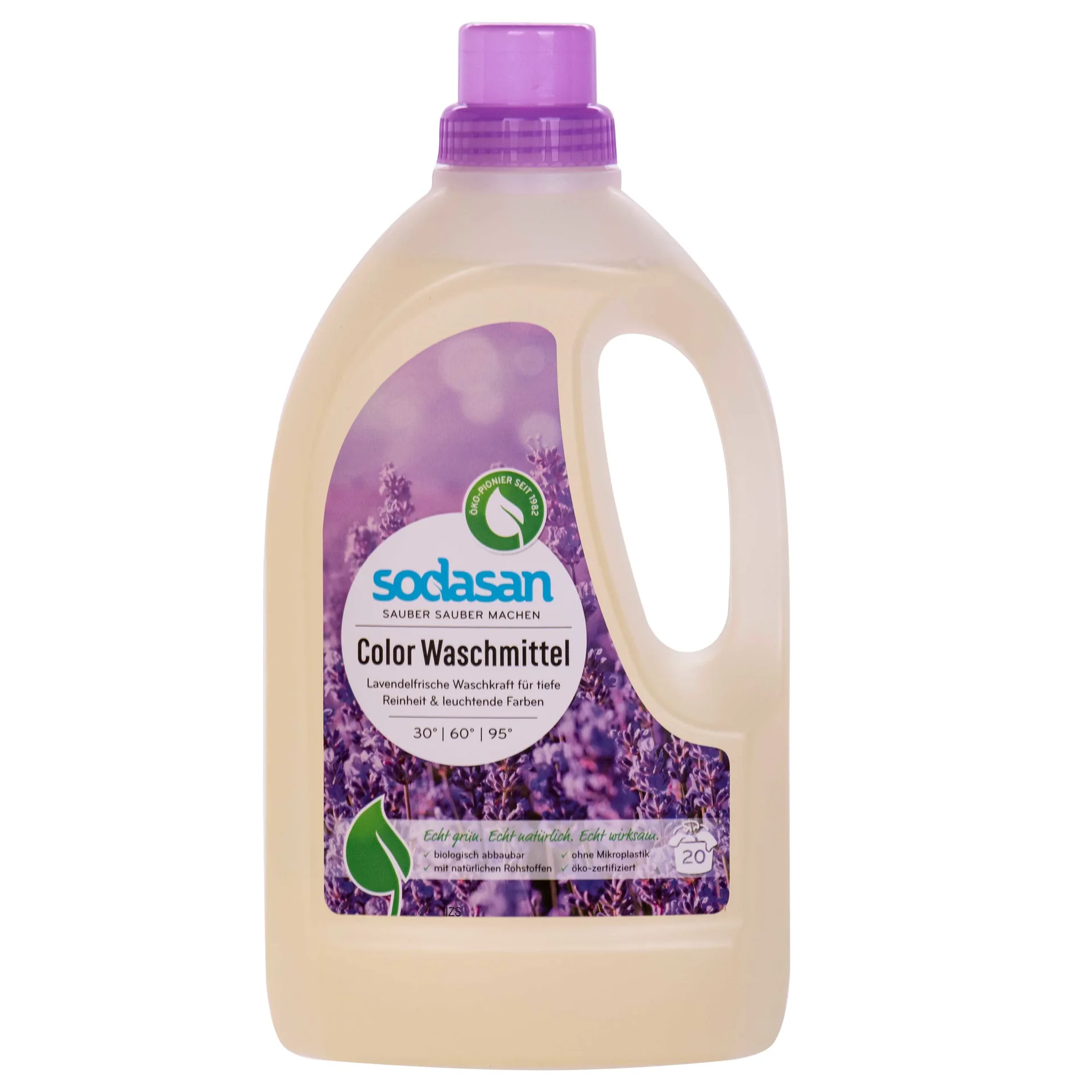 "Color Liquid Laundry Detergent 1.5 Liter, Lavender Laundry Detergent, Laundry Detergent for Colors image"