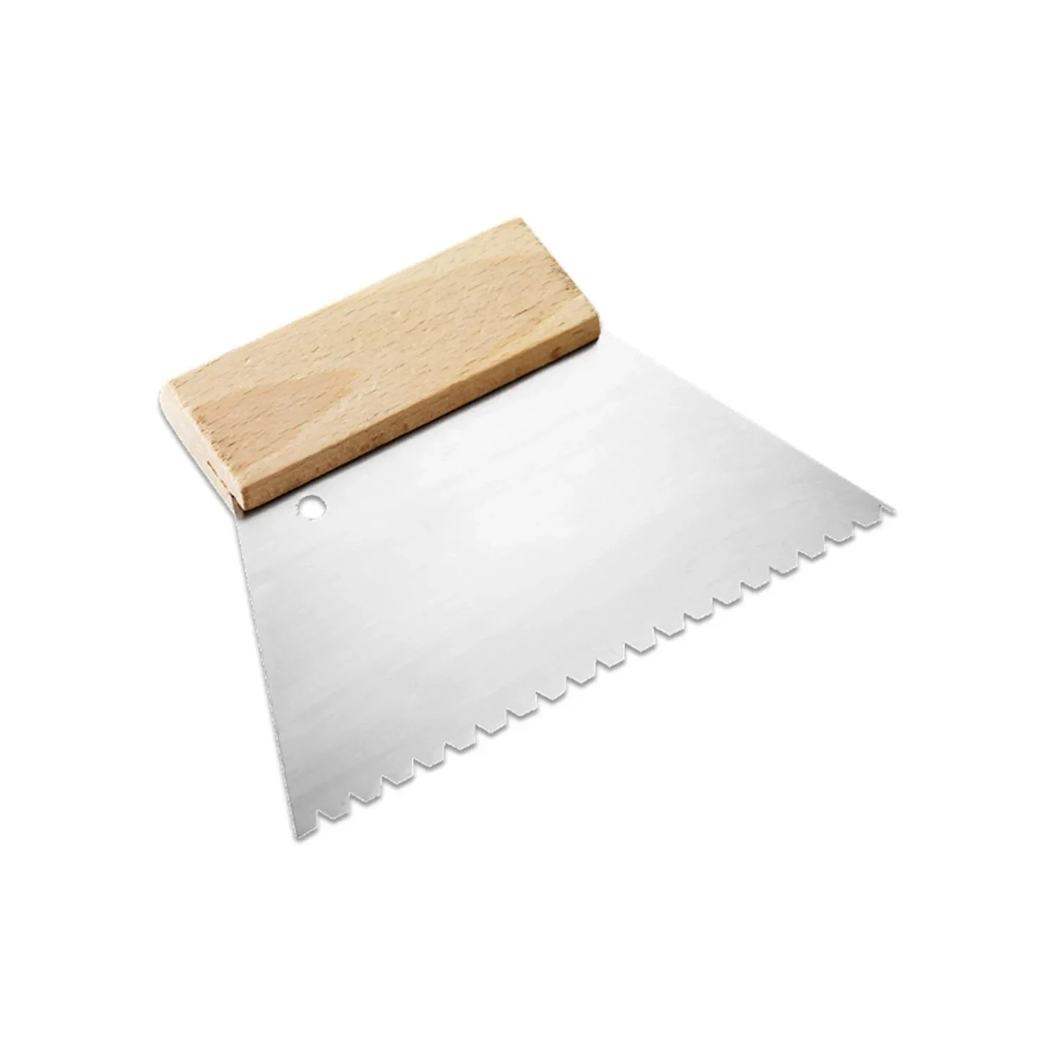 "Flooring Trowel, 180 mm Width, Fine Notch, B14, Adhesive Spreader image"