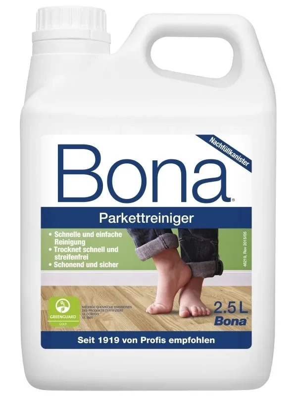 "Hardwood Floor Cleaner 2.5 Liter, Wood Floor Cleaning Solution, Spray Mop Refill image"
