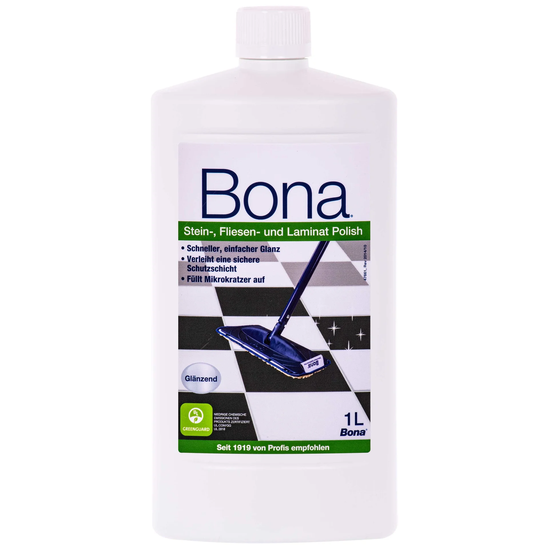 "Laminate Floor Polish, 1 Liter, Tile, Stone Floors, Gloss Finish image"