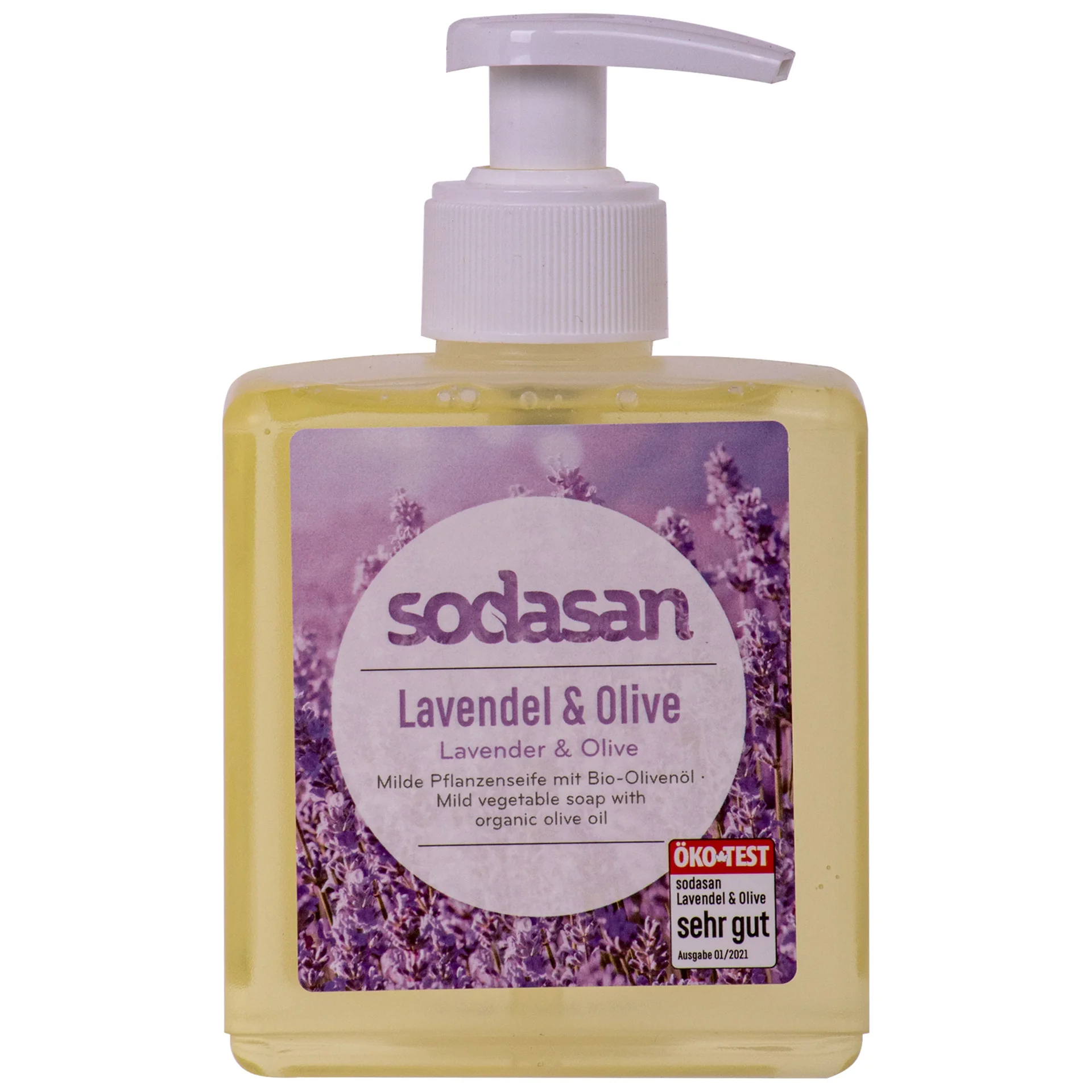 Liquid Hand Soap, Natural Hand Soap, Lavender Olive, 300 ml Plant Based Soap