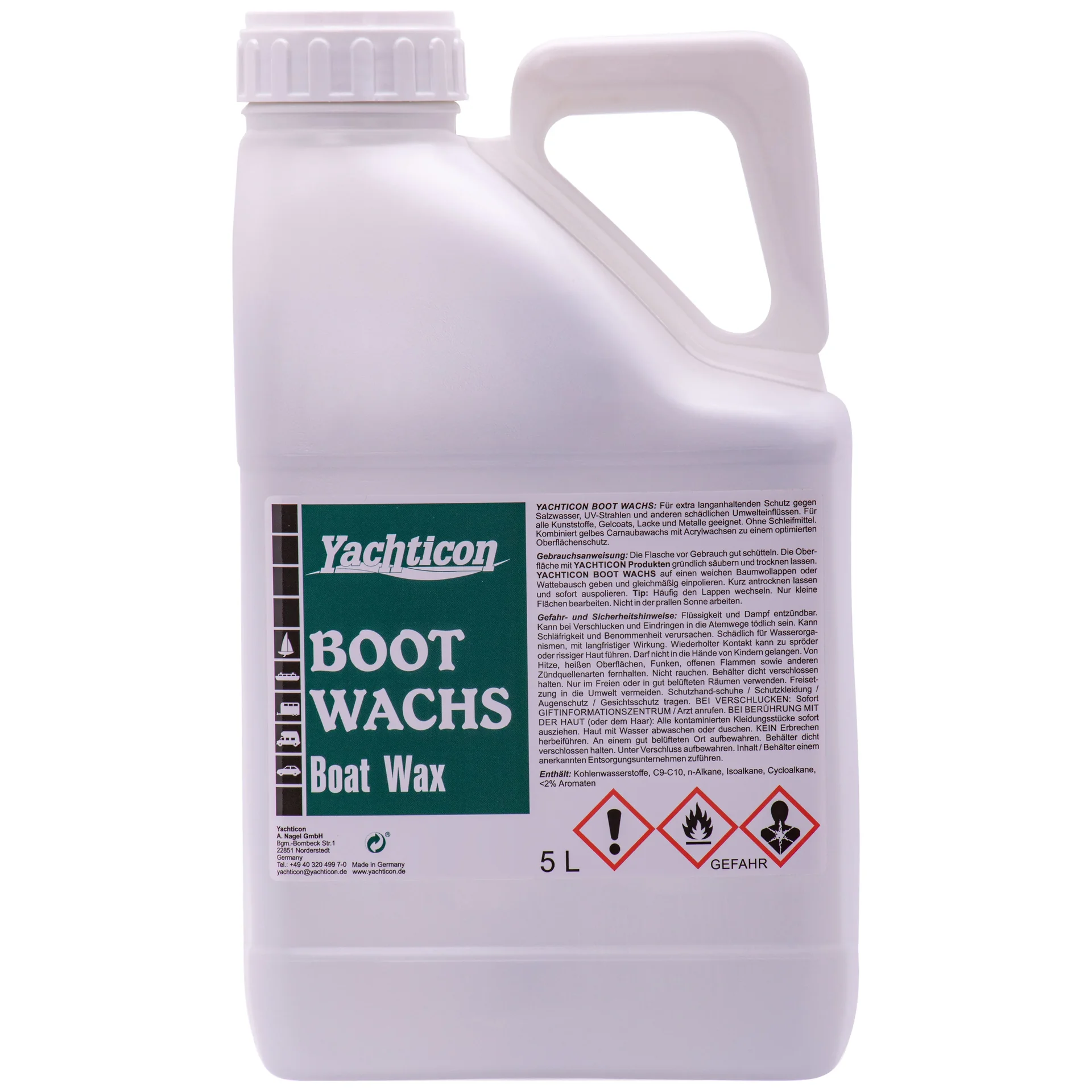 "Boat Wax 5 Liter, Marine Wax, Boat Polish, Marine Polish, Yacht Wax image"