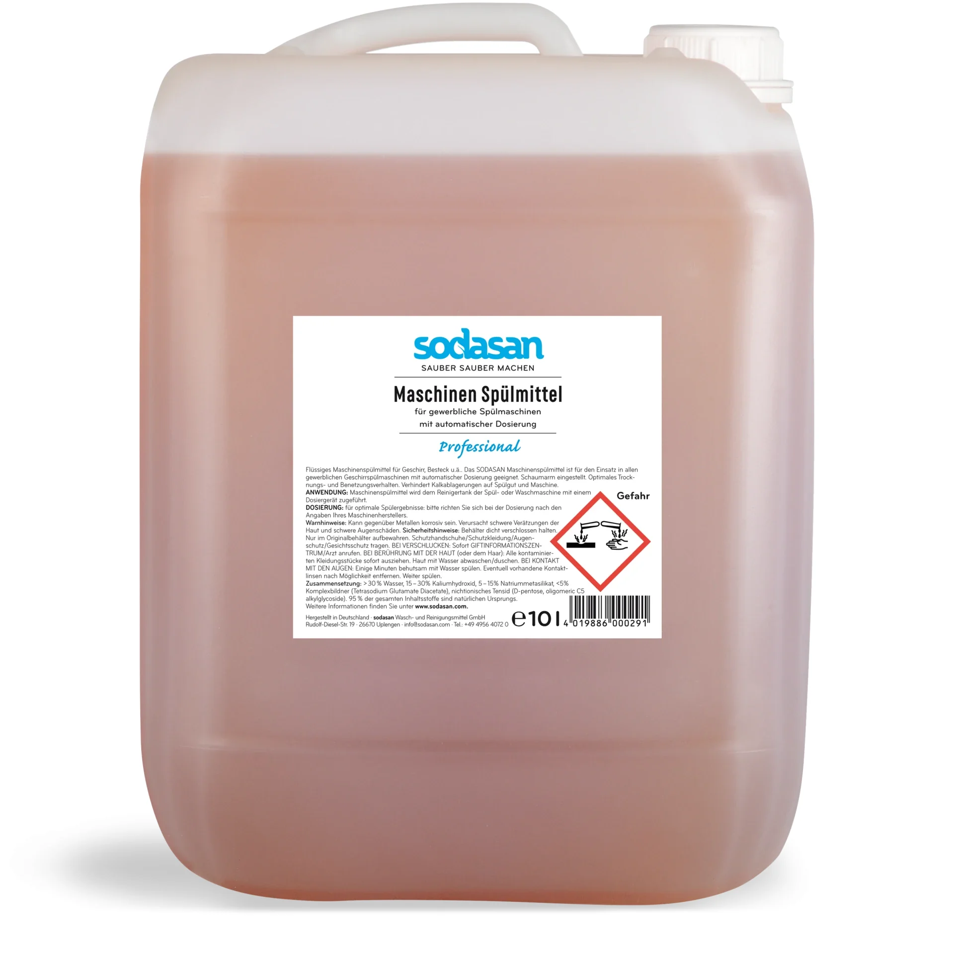 "Dishwasher Rinse Aid, 10 Liter, Dishwasher Rinse Aid Liquid, Commercial Dishwasher Rinse Aid image"