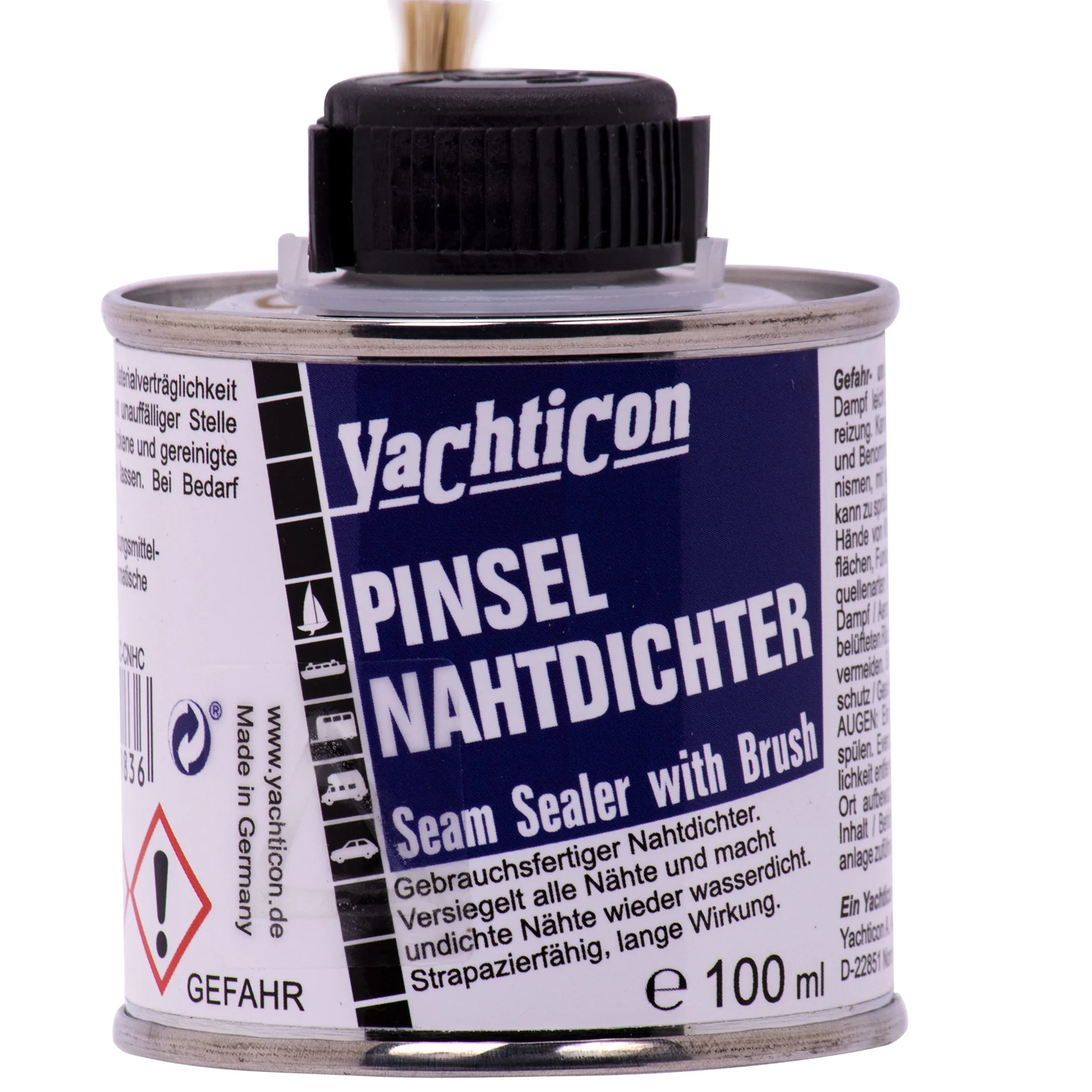"Seam Sealant, Fabric Sealant, Waterproof Seam Sealant with Brush, 100 ml image"