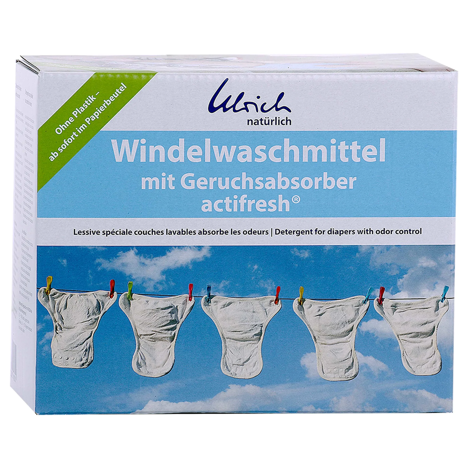 "Diaper Detergent 2 kg, Diaper Washing Powder, Natural Laundry Powder image"