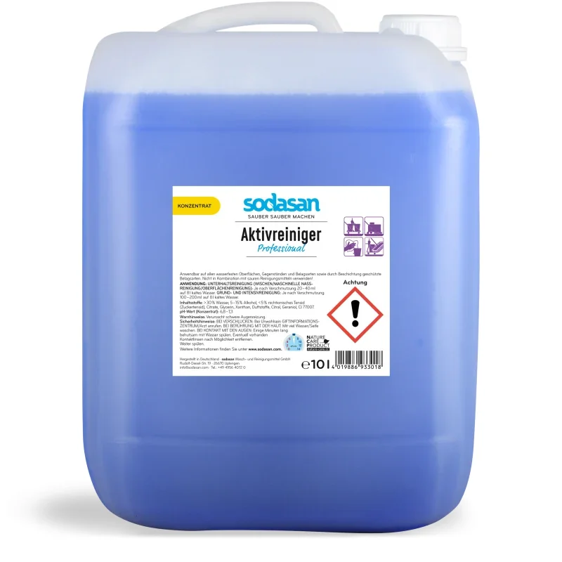 "Concentrated Cleaner 10 Liter, Professional Cleaner, Multi Surface Cleaner, Heavy Duty Cleaner image"