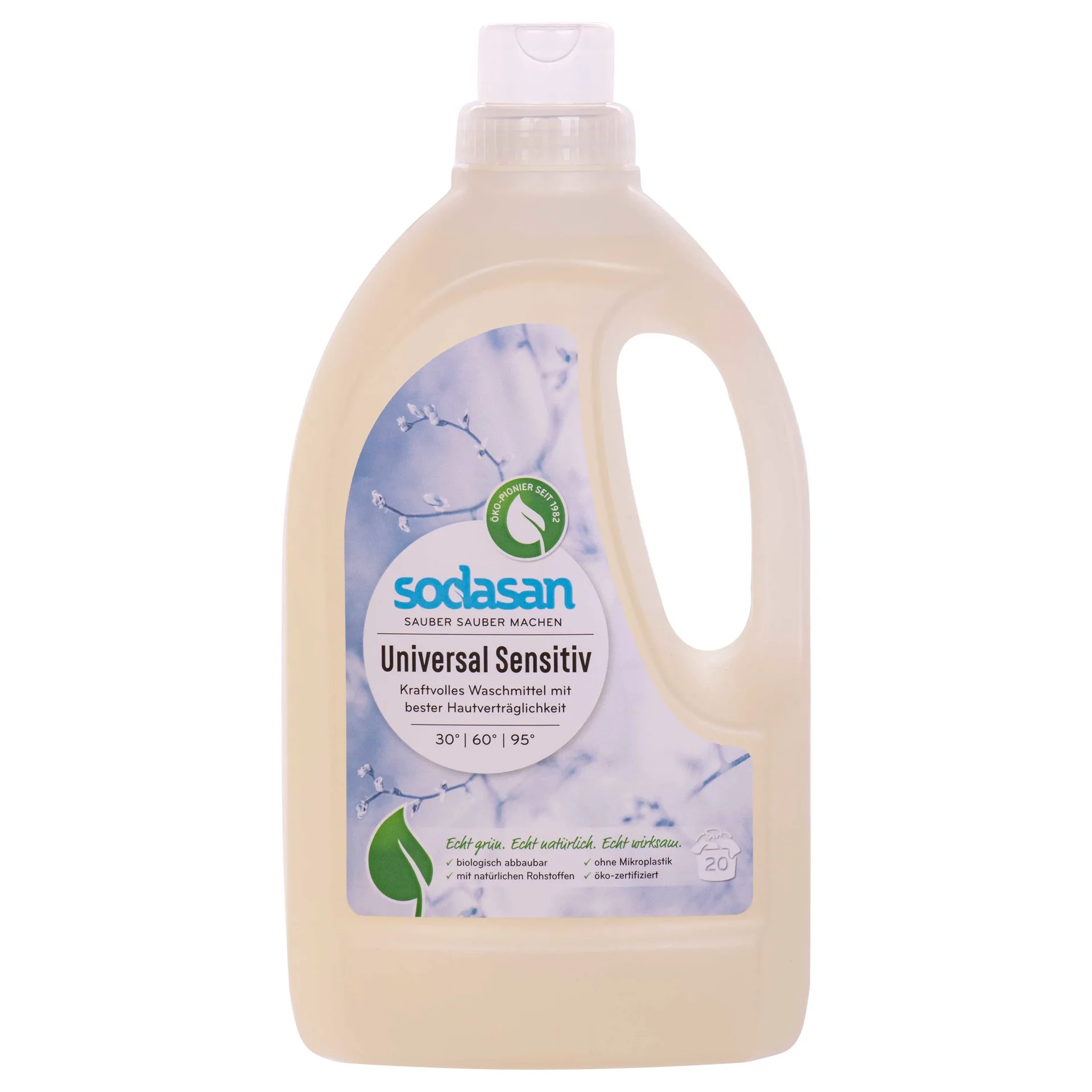"Sensitive Laundry Detergent 1,5 Liter, Universal Laundry Detergent, Eco Laundry Detergent image"