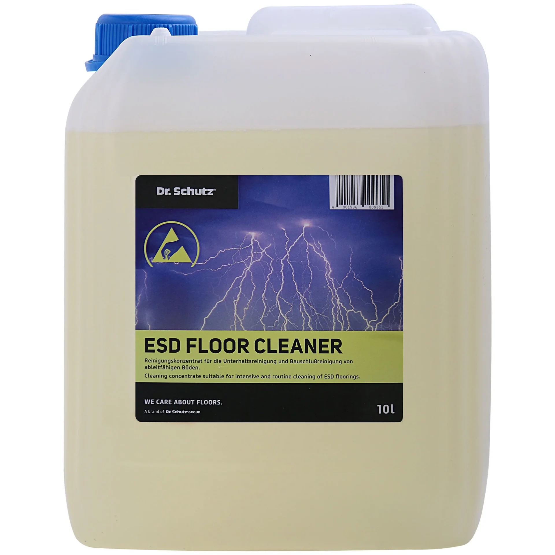 "ESD Floor Cleaner 10 Liter, Anti Static Floor Cleaner, Conductive Floor Cleaner image"