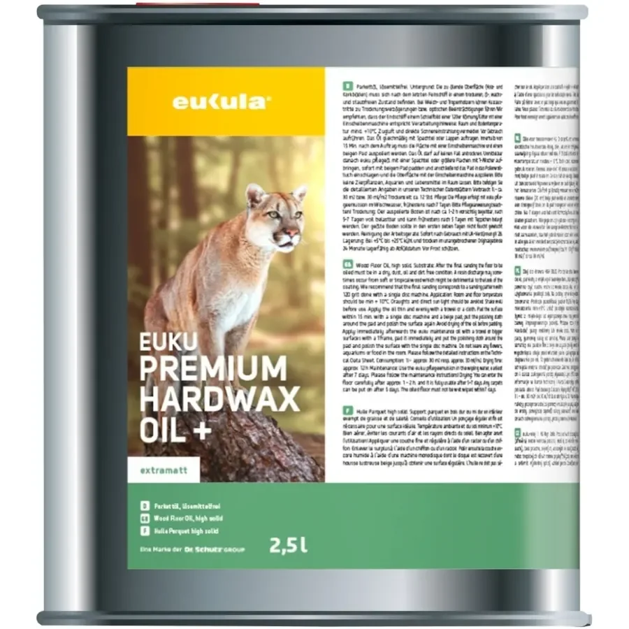"Hardwax Oil, Matte Finish for Wood, 2.5 Liter Wood Finish image"