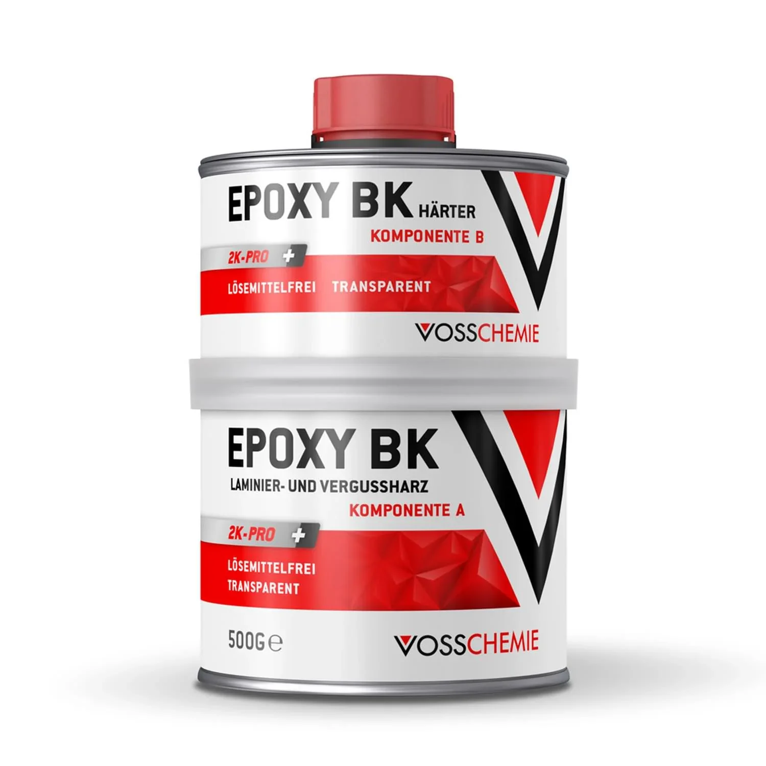 "Epoxy Resin, Clear Epoxy, 2K Epoxy, Solvent Free, Transparent, 500 g image"