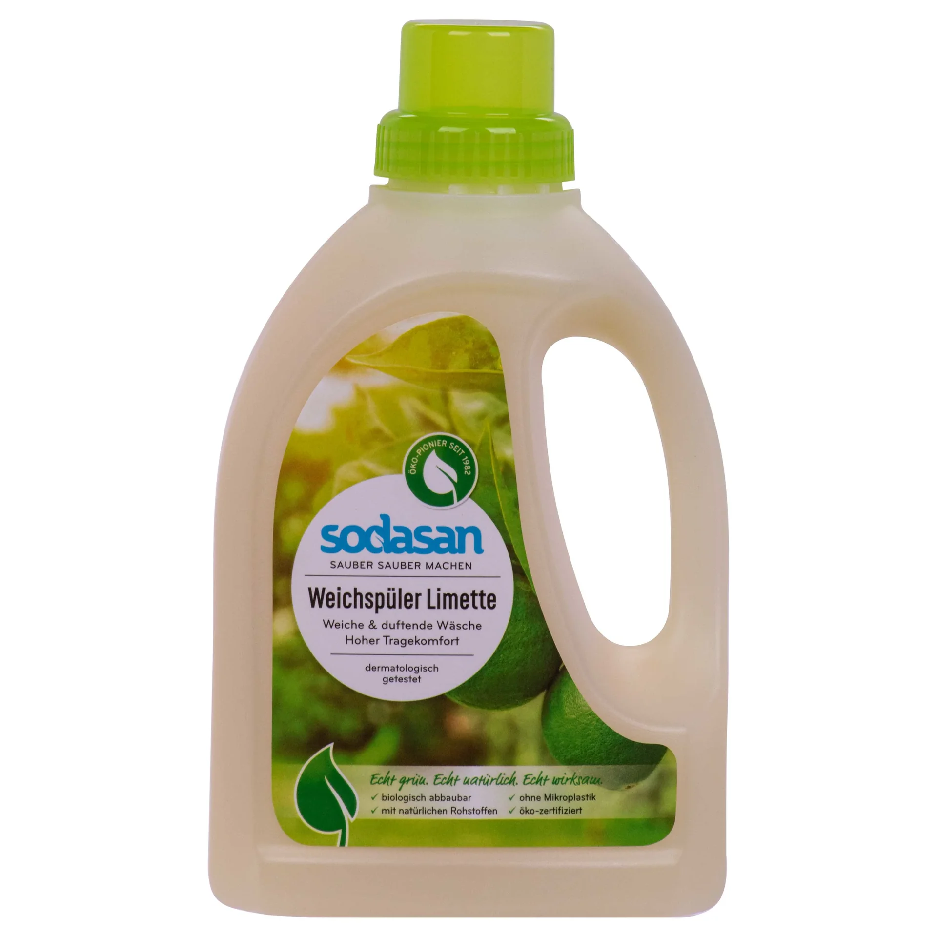 "Fabric Softener, Laundry Softener, Natural, Lime 750 ml image"