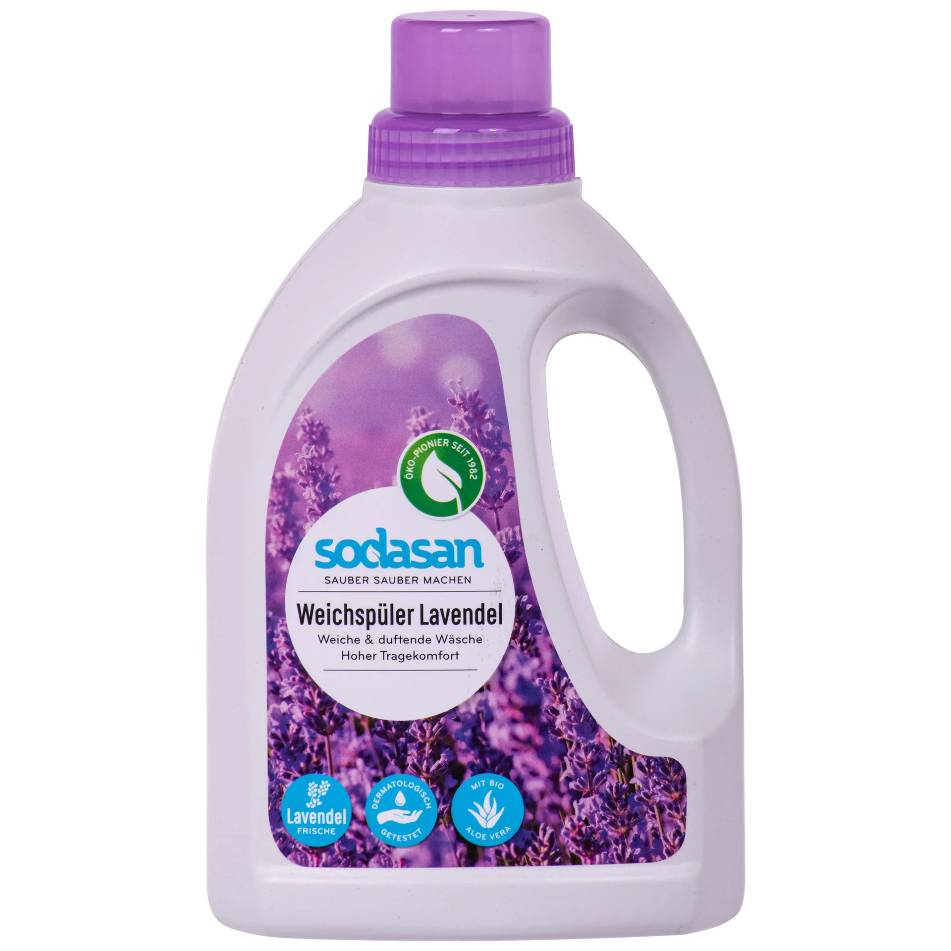 "Fabric Softener, Lavender, 750 ml, Natural Liquid Laundry Softener image"