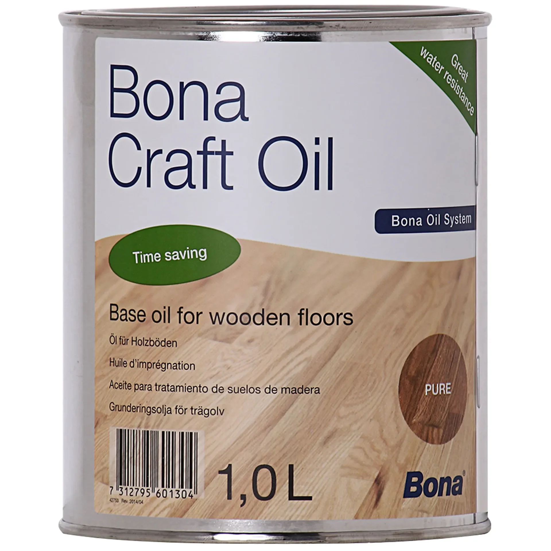 Wood Oil, Craft Oil PURE 1 Liter, Wood Finish, Wood Treatment