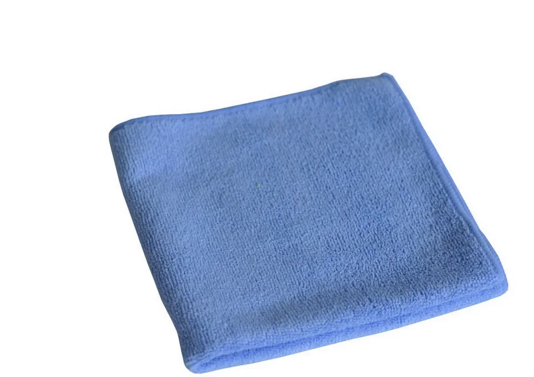 "Microfiber cloths, 20 Pack, blue, 40 x 40 cm, extra strong quality, cleaning cloths image"
