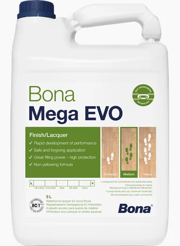 "Floor Sealant, Wood Floor Finish, 5 Liter  MEGA EVO image"