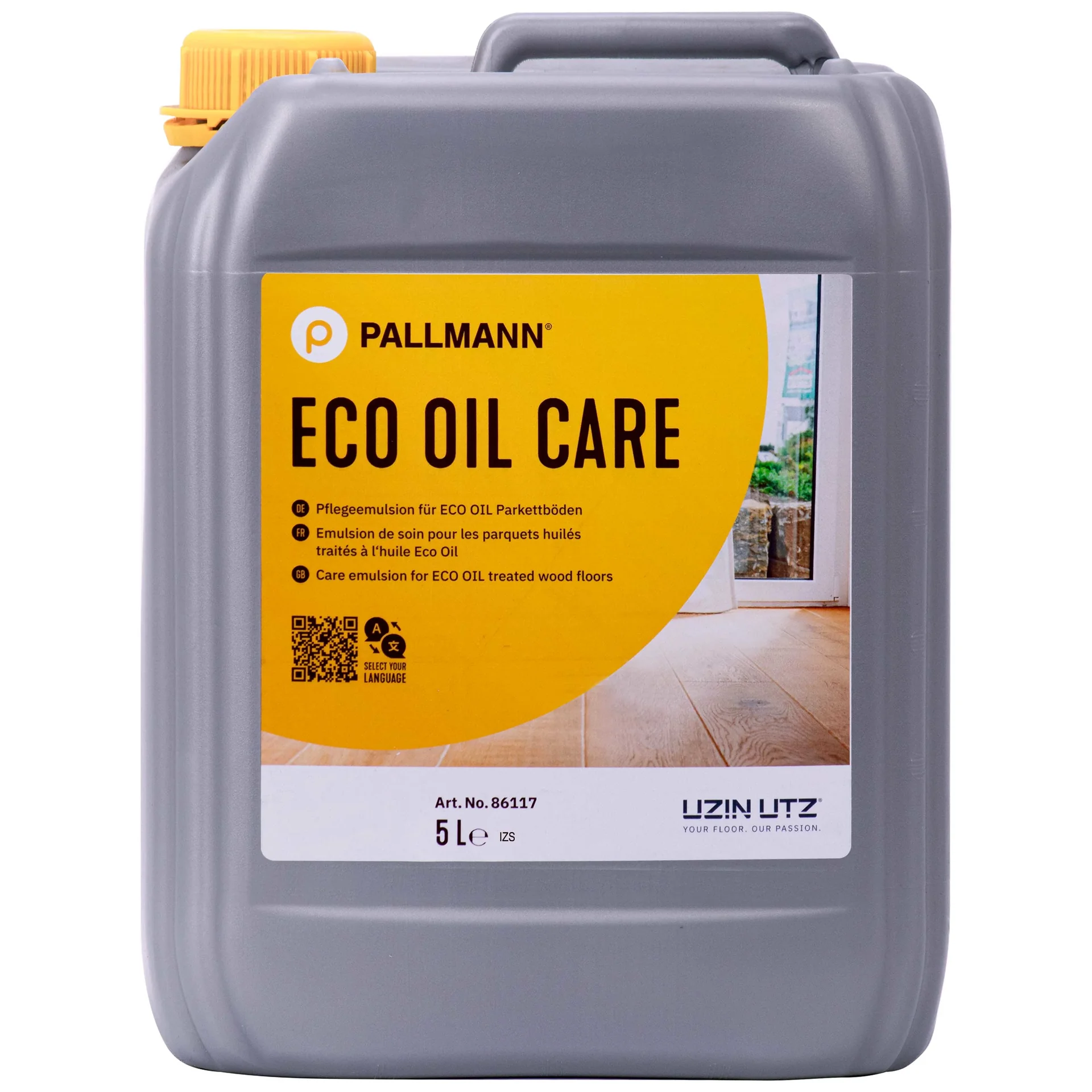 "Wood Floor Cleaner, Wood Floor Care, Oil Wood Floor Cleaner, 5 Liter image"