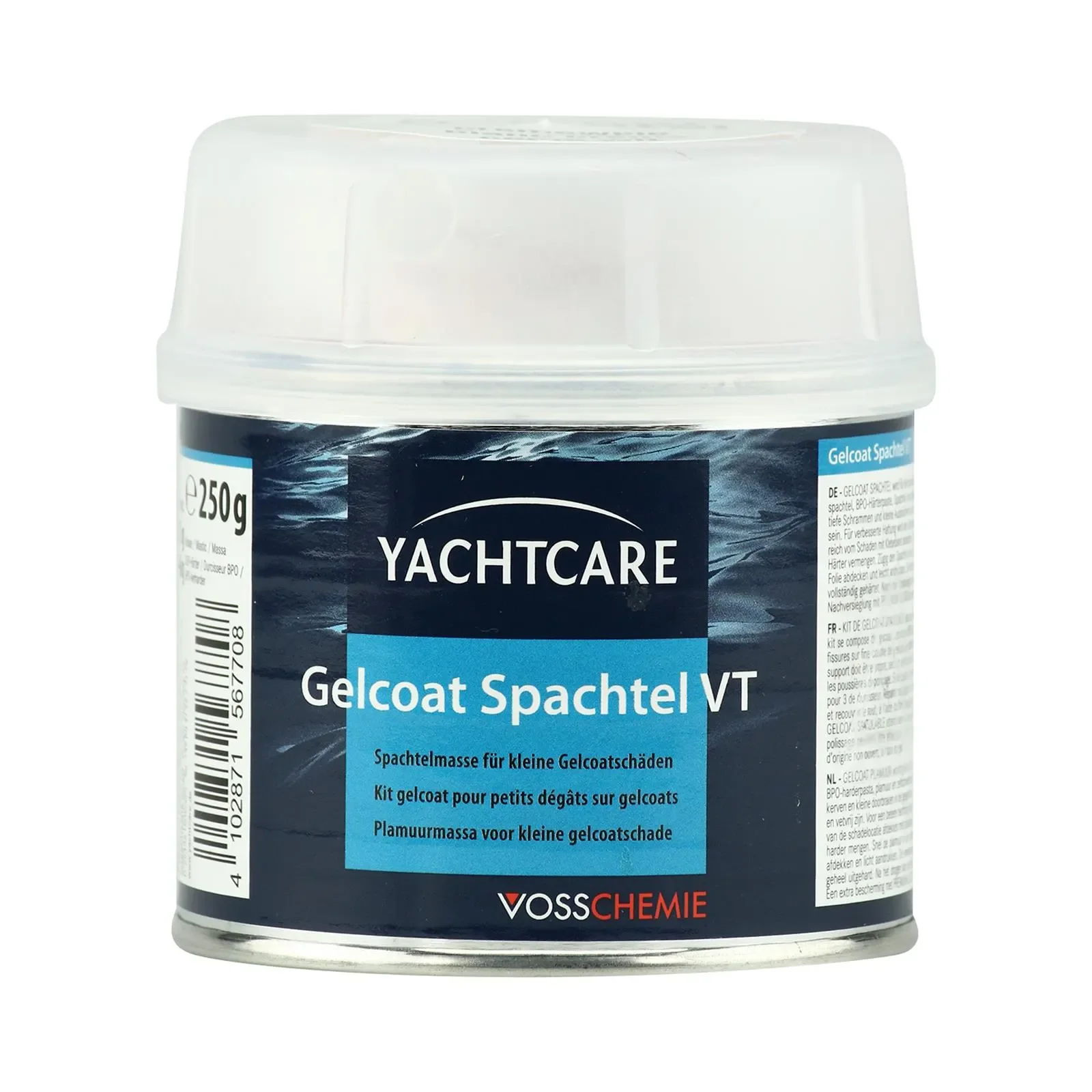 "Gelcoat filler 250g, gelcoat repair paste, white gelcoat filler image"
