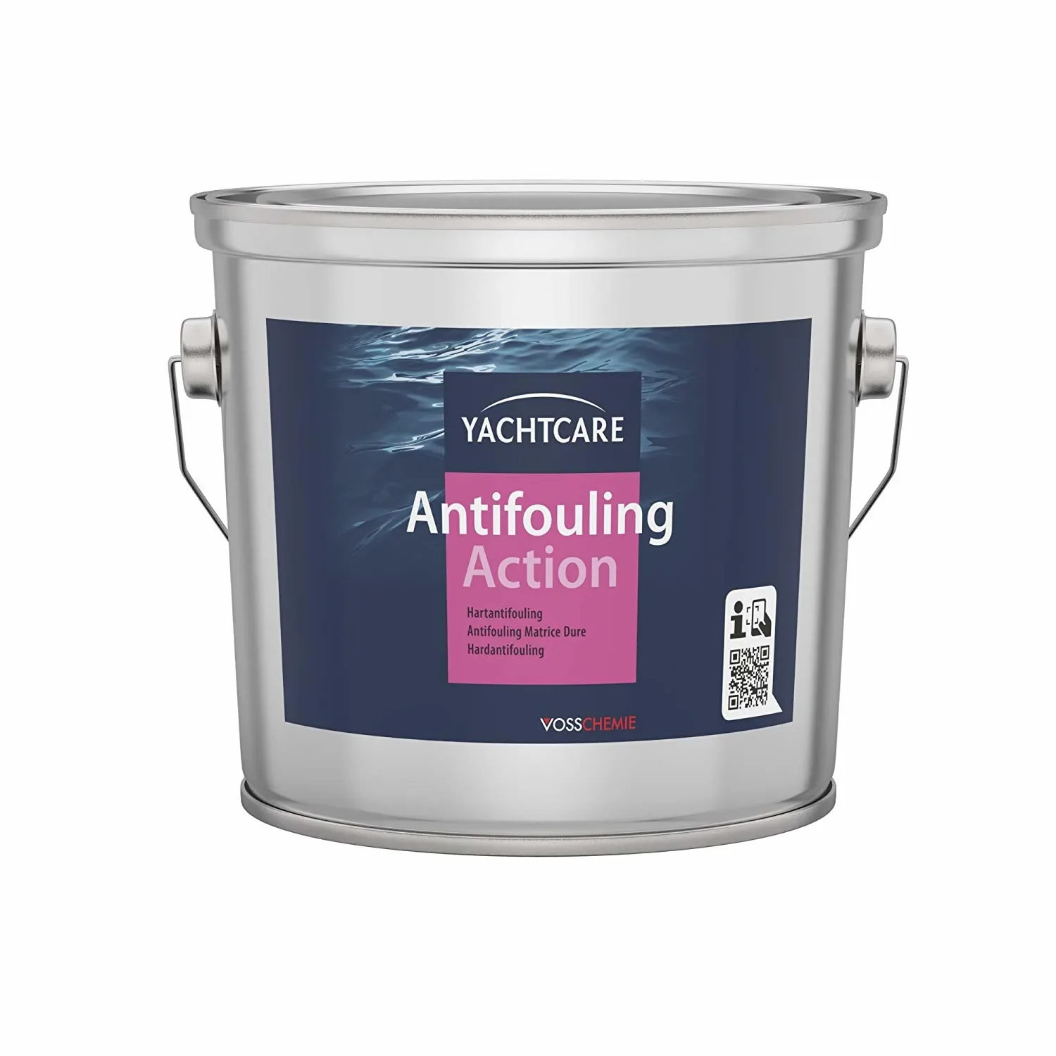 "Antifouling Paint 2,5 Liter, Hard Antifouling, off white, gray-white, Boat Antifouling image"