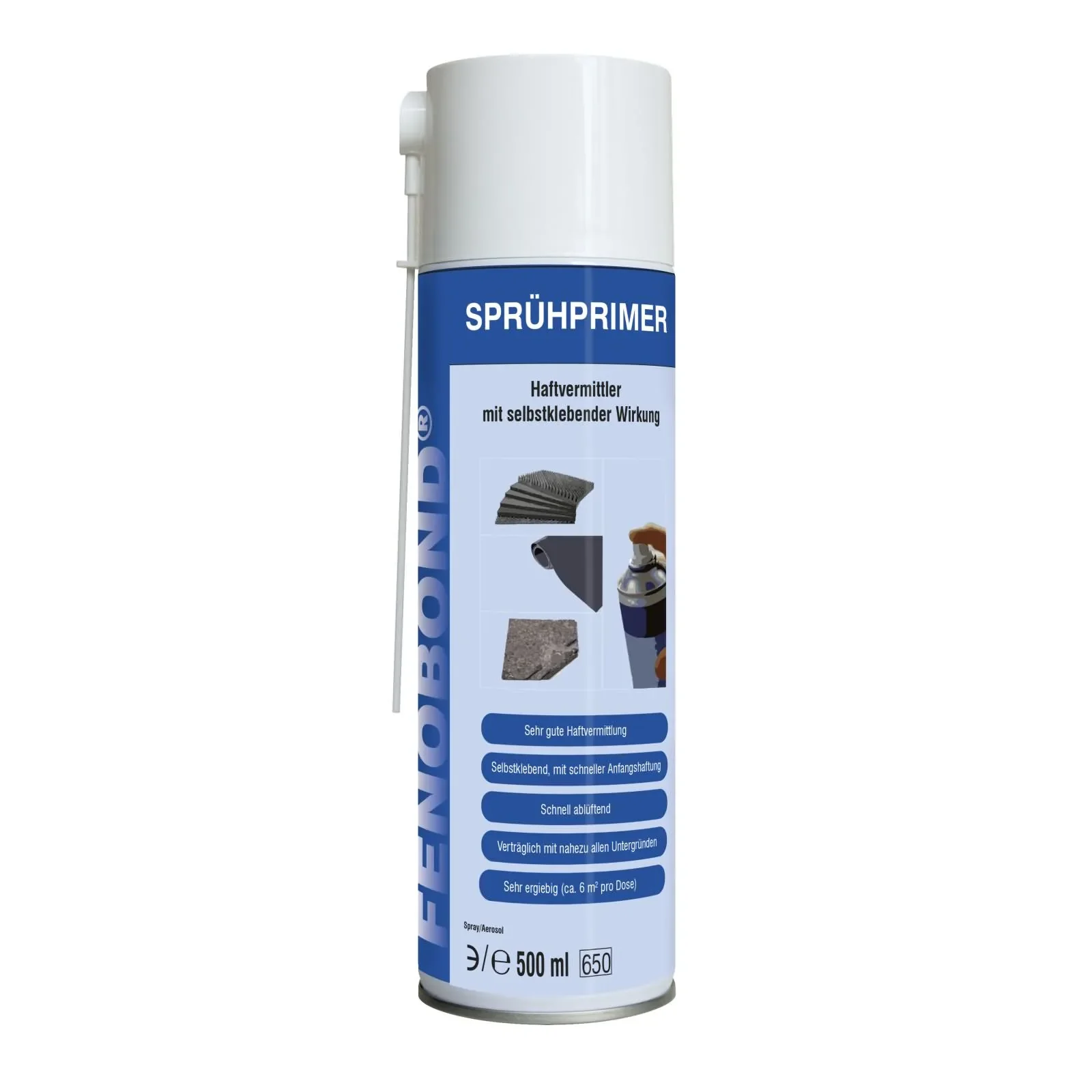 Primer, Aerosol Spray, 500 ml, Adhesion Promoter, Surface Primer