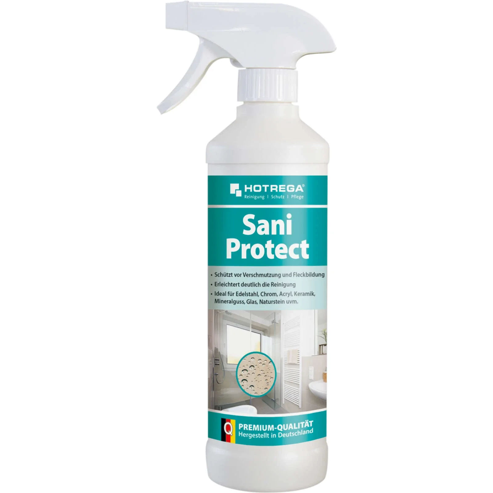 "Bathroom Cleaner, 500 ml, Shower Cleaner, Tile Cleaner, Mold and Mildew Remover image"