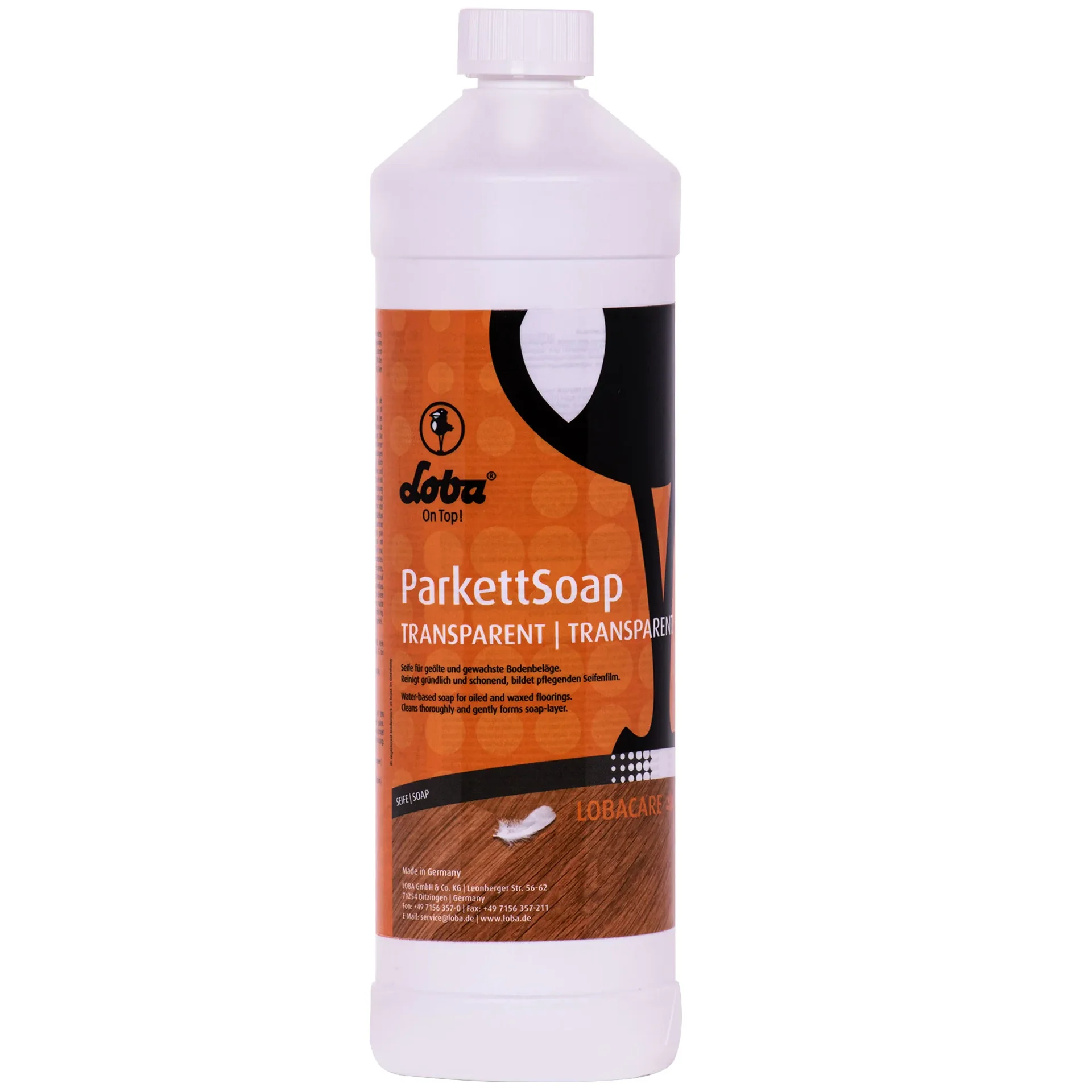 "Wood Floor Cleaner 1 Liter, Floor Soap, Parquet Cleaner image"