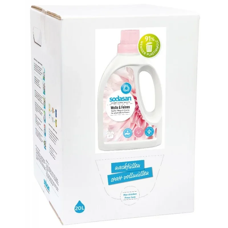 "Wool Detergent 20 Liter, Liquid Laundry Detergent, Fine Wash Detergent image"