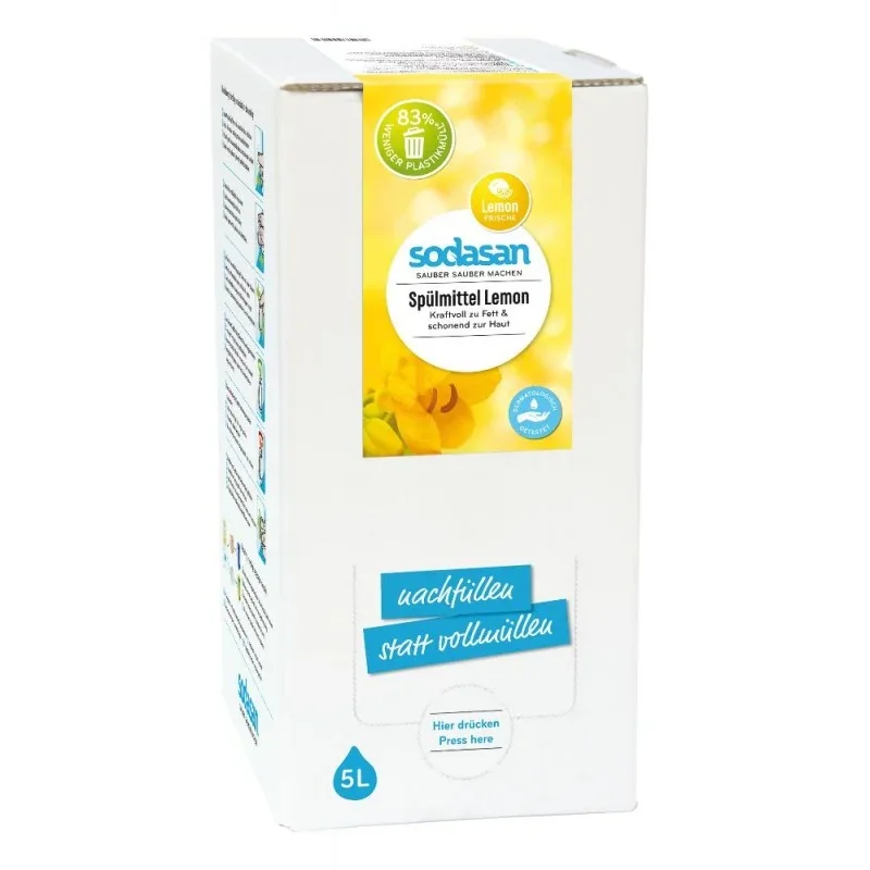 "Dish Soap 5 Liter, Lemon & Lime, Bulk Dish Soap image"